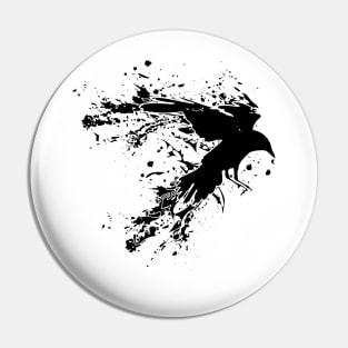 Black Crow Pin