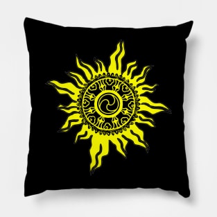 Sun Mandala Pillow