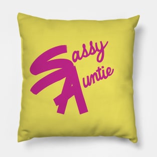 Sassy Auntie Pillow