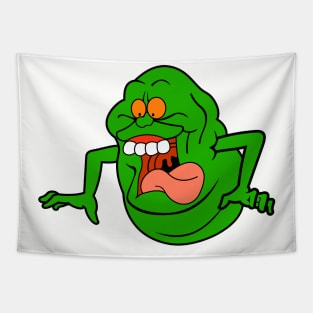 Slimer cartoon Tapestry