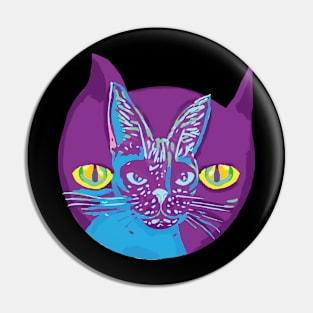 Schrodinger's cat Pin