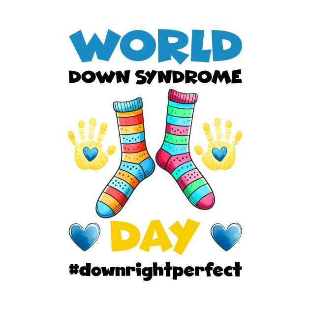 321 Awareness Support - Down Syndrome Day by KawaiiFoodArt