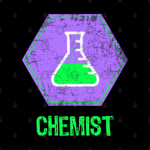 Chemist erlenmeyer flask by Scar