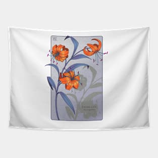 Tiger lily Tapestry