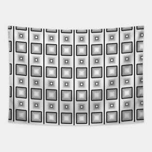 Square Geometric Pattern Tapestry