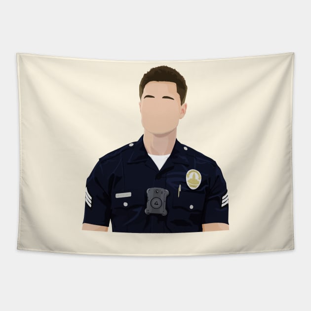 Bradford v2 | The Rookie - Season 4 Tapestry by gottalovetherookie