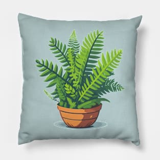 Potted Fern Pillow