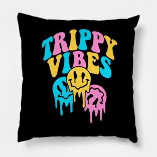 trippy vibes Pillow