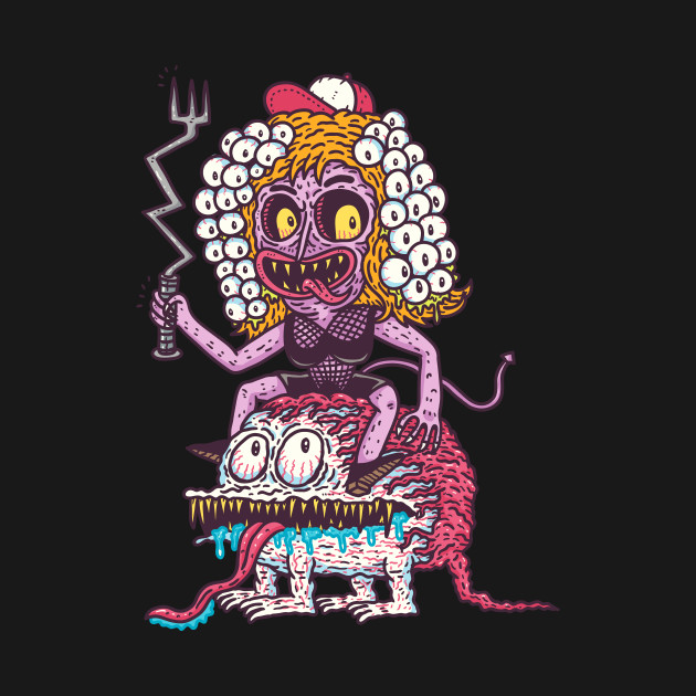 Disover Lady Eyeyeye - Spooky - T-Shirt