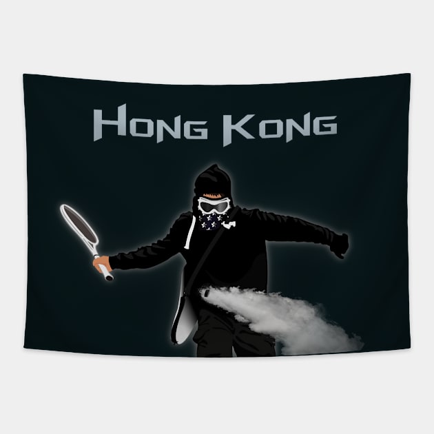 Support Hongkonger 香港人 Tapestry by RUNAWAYSTEPH