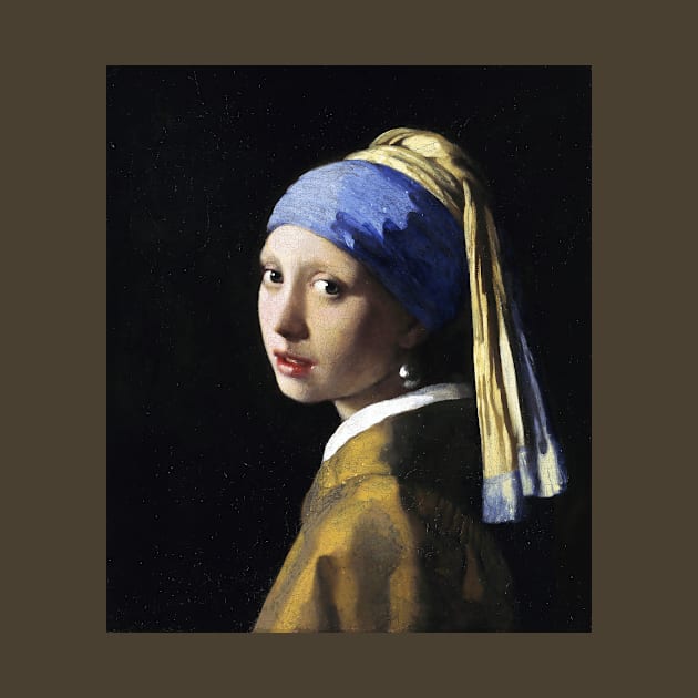 The girl with a pearl earring by mike11209