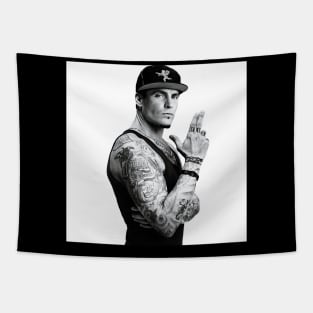 Top  Tattoo Vintage Tapestry
