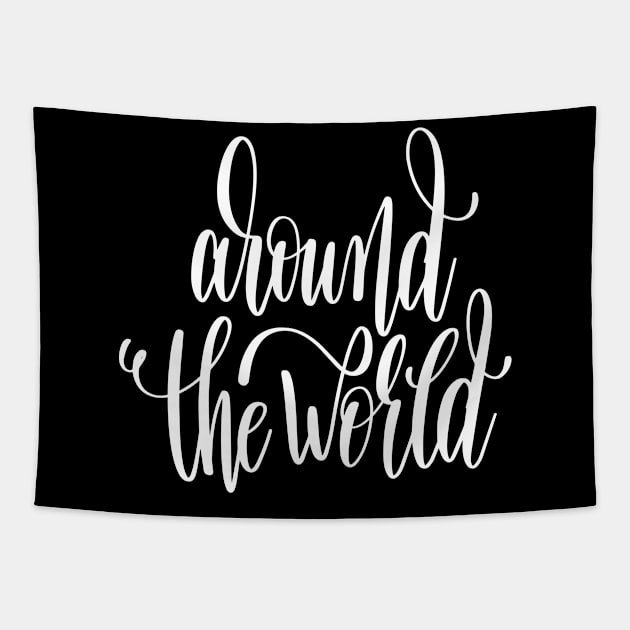 Around The World Tapestry by ProjectX23