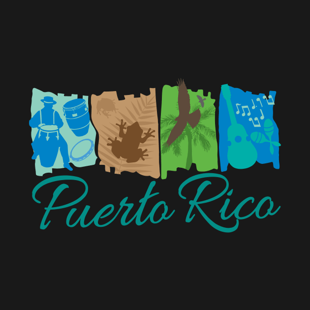 Our Boricua Symbols by Pro Art Creation