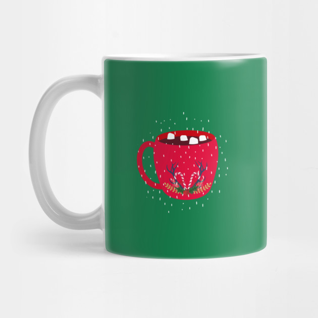 Hot Chocolate Season Hot Cocoa For Christmas Eve Gift Hot Cocoa Christmas Mug Teepublic