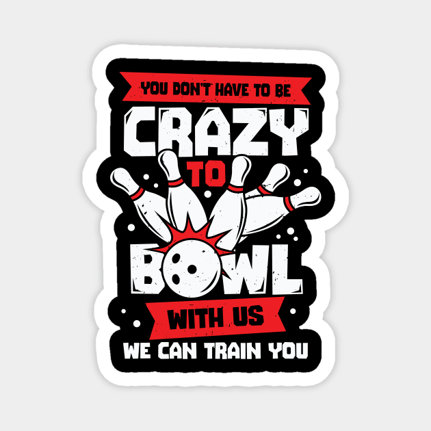 Funny Bowling Player Team Bowler Gift Magnet by Dolde08