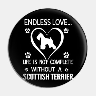 Scottish Terrier Lovers Pin