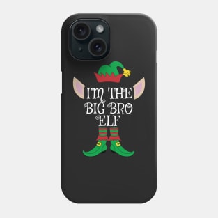 I'm The Big Bro Christmas Elf Phone Case