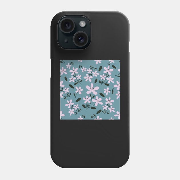 Floral Ditsy Phone Case by DiorelleDesigns