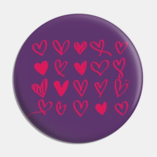 Love Heart Gift for Valentine Day Pin