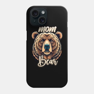 Mom bear t shirt style Phone Case