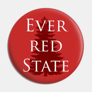 Ever Red State Pin