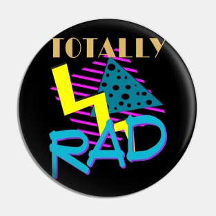 rad 1980s Pin