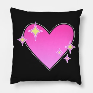 Heart and sparks Pillow