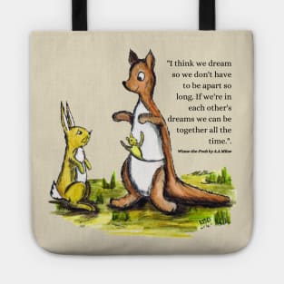 Dream Of You - Rabbit, Kanga and Roo Tote