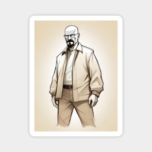 Walter White - I am the one who knocks Magnet