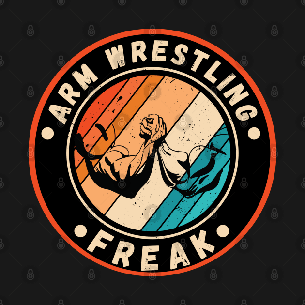 Arm Wrestling Retro by footballomatic