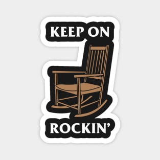 Keep On Rocking Chair Magnet