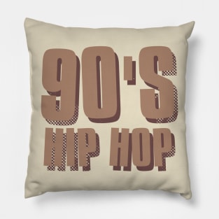 90's Hip Hop Pillow