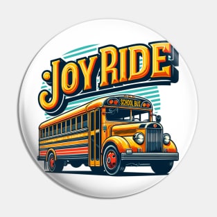 School Bus, Joy Ride Pin