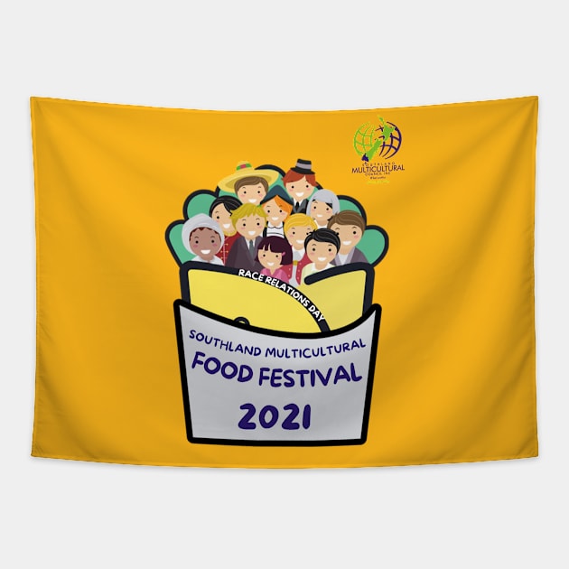 food festival 2021 Tapestry by Roger D