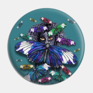 Strange butterflies Pin