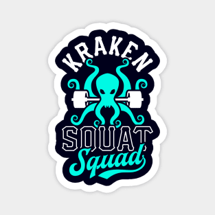 Kraken Squat Squad Magnet