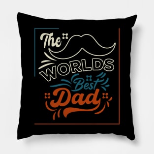 The Worlds Best Dad Pillow