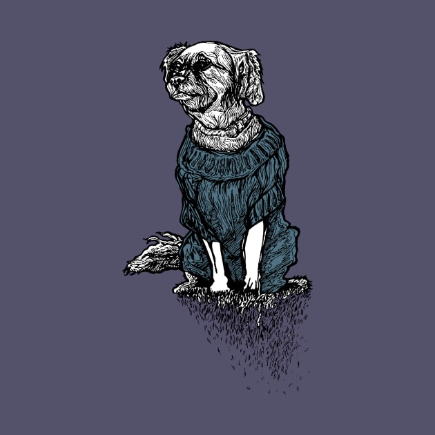 Dog Sweater Collection Blue by jondenby