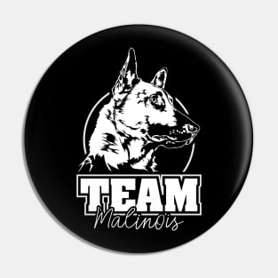 Belgian Malinois Team dog sport lover gift Pin