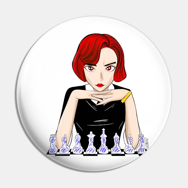 sports master in chess, the redhead ecopop art Pin by jorge_lebeau