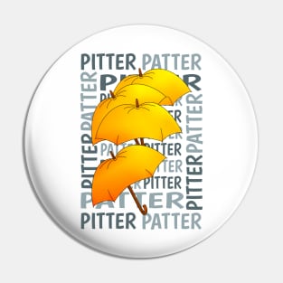 Umbrella Pitter Patter Pin