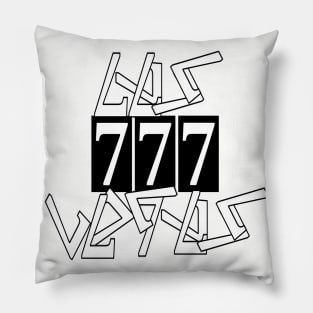 Las Vegas - Lucky 7's Pillow