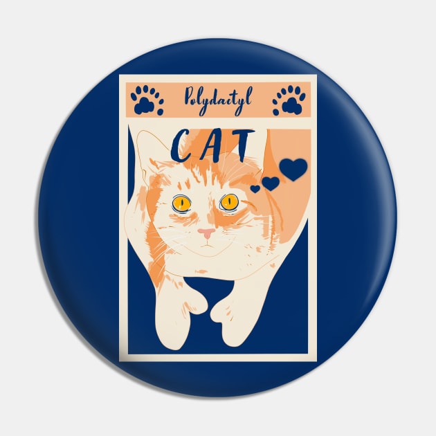 Polydactyl cat Pin by Mimie20