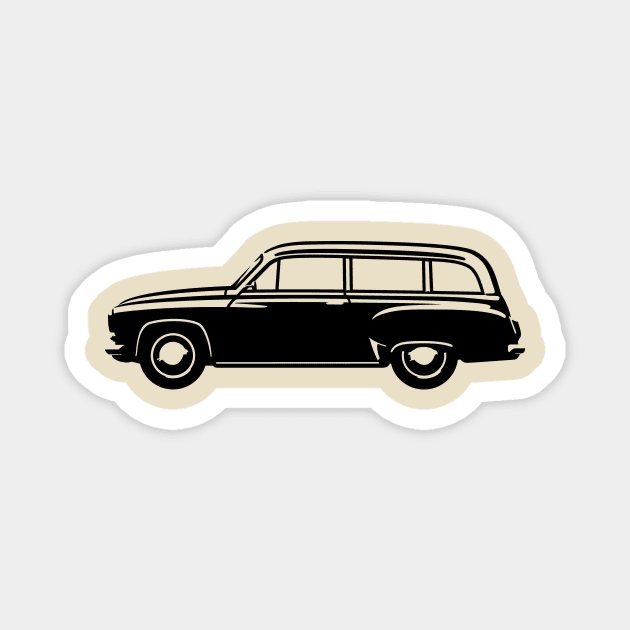 Wartburg station wagon Magnet by GetThatCar