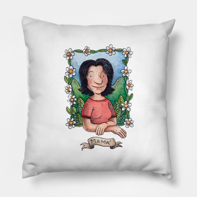 Mamá Pillow by FictionFactory