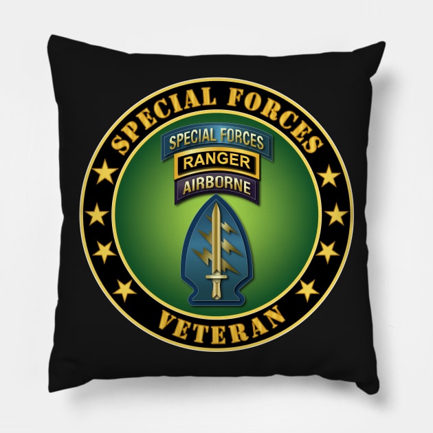 Special Forces - Ranger Veteran Pillow by twix123844