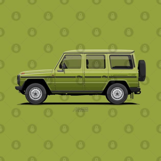 MB 300 GD LWB (W460) Agave Green by ARVwerks