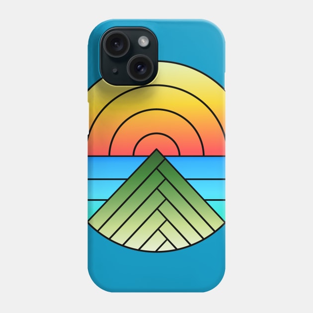 Ocean Sunset Phone Case by TTLOVE