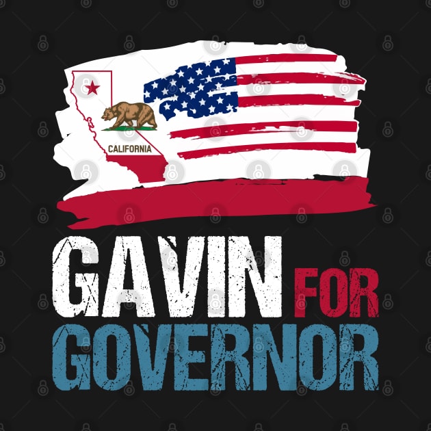 Gavin Newsom for Governor of California by yass-art